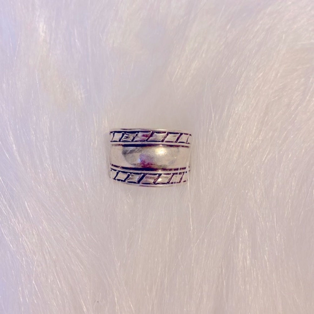 Silver Thumb Ring size 9
